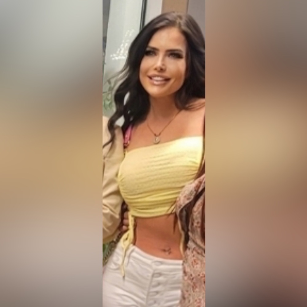 💛Yellow Women's Crop Top💛